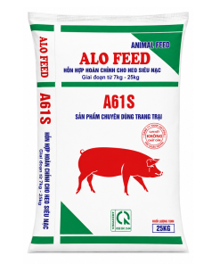 A61S - Hỗn hợp hoàn chỉnh cho heo siêu nạc Giai đoạn từ 7kg - 25kg